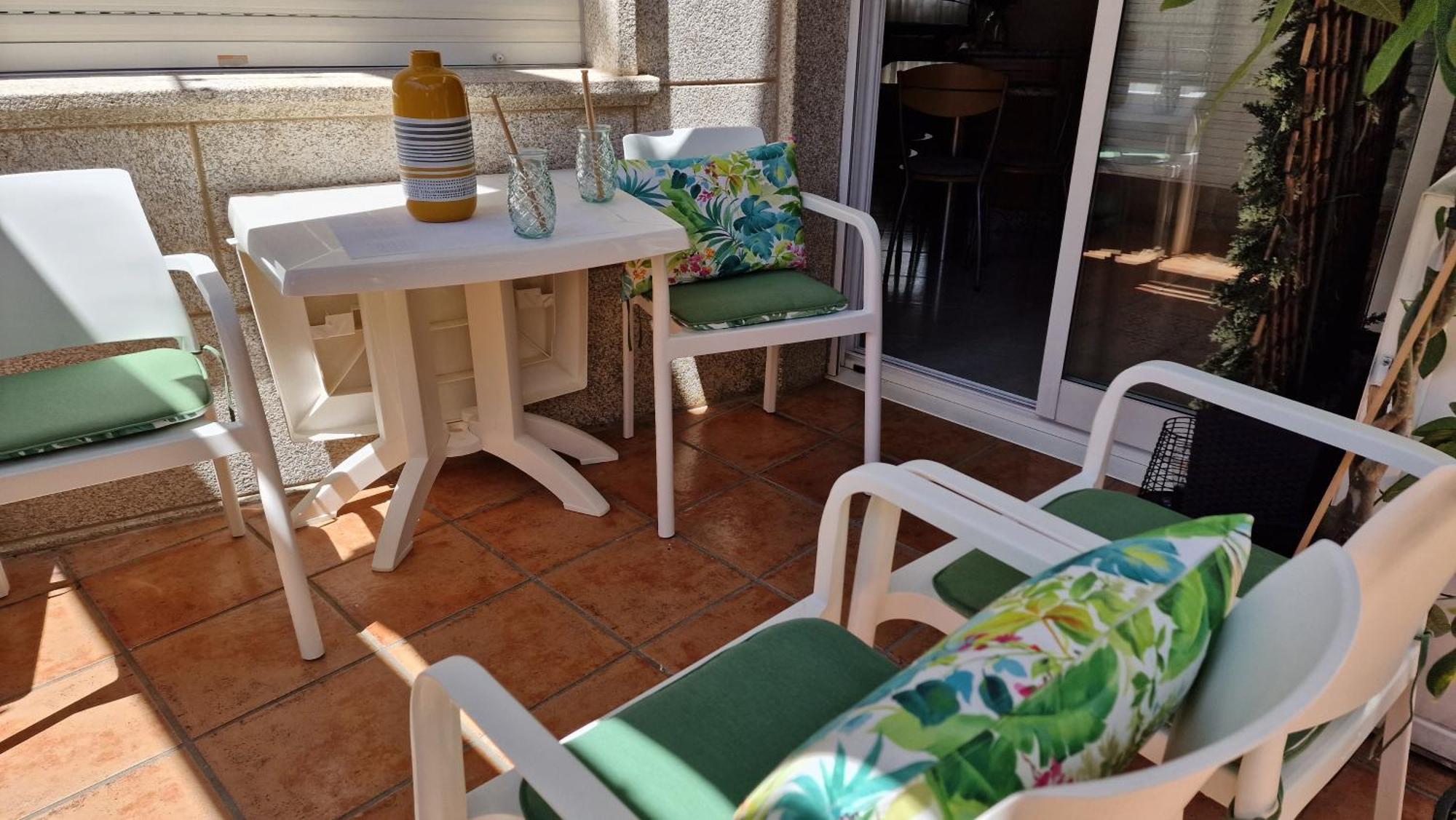 Apartamento Raxobrisamar Buitenkant foto